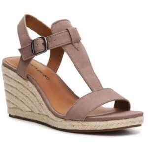 ▶️ Lucky Brand ◀️ Millinda Espadrille Wedge Sandals